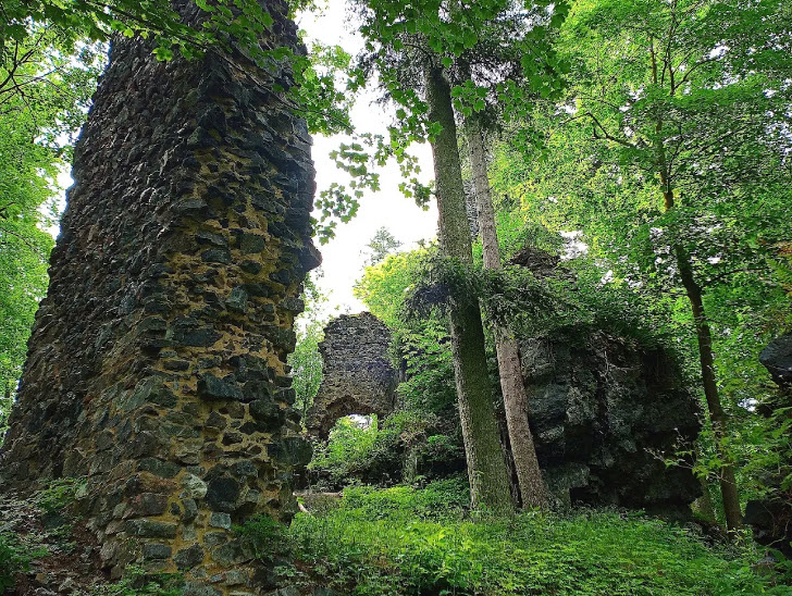 Ruins of Castle Skála, Czech Republic (Czechia)